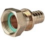 Муфты латунные для PEX труб DN 16-32 PN 10 с накидной гайкой под надвижную гильзу Hipex купить в Санкт-Петербурге | "Проконсим"
