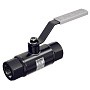 Кран стальной шаровой цельносварной ALSO КШ.М, DN 80 PN 25, 200мм, стандартнопроходной, муфта-муфта с ручкой купить в Санкт-Петербурге | "Проконсим"