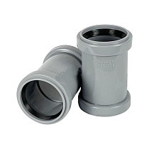 Муфта двухраструбная VALFEX DN -50 для внутренней канализации соединительная с перегородкой купить в Санкт-Петербурге | "Проконсим"