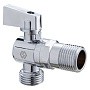 Кран латунный шаровой угловой MVI BV.463 DN 15-15 PN 10 штуцер бабочка купить в Санкт-Петербурге | "Проконсим"