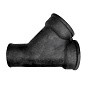 Тройник ЧК (чугунная канализация) косой 45гр. Дн 150-150