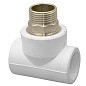 Тройник комбинированный ПП 50-1 1/2'' PN 25 под ключ с наружной резьбой белый РТП 10761 купить в Санкт-Петербурге | "Проконсим"