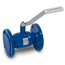 Краны стальные шаровые DN 50-100 PN 16-40 фланцевые под задвижку рычаг Temper купить в Санкт-Петербурге | "Проконсим"