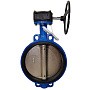 Затвор дисковый поворотный 32ч501р DN 150 PN 16 межфланцевый с диском из чугуна уплотнение-EPDM с редуктором СИБЗТА купить в Санкт-Петербурге | "Проконсим"