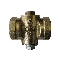Краны латунные  газовые 11Б39бк DN 25/25-25 PN 1 натяжные купить в Санкт-Петербурге | "Проконсим"