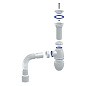 Сифон для мойки Unicorn В120Р, 40х50 гибкий отвод, 1 1/2'' х40 пластиковая чаша купить в Санкт-Петербурге | "Проконсим"