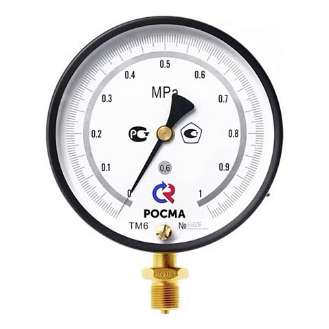 Манометр Росма ТМ-610 РМТИ.00 точных измерений, 150мм, 0-10кгс/см2, резьба M20x1,5 радиальный, класс точности 0.6 купить в Санкт-Петербурге | "Проконсим" Манометр Росма ТМ-610 РМТИ.00 точных измерений, 150мм, 0-10кгс/см2, резьба M20x1,5 радиальный, класс точности 0.6 купить в Санкт-Петербурге | "Проконсим"