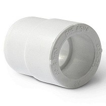 Муфты переходные ПП DN 25-125 PN 25 штуцер-муфта белые Pro Aqua купить в Санкт-Петербурге | "Проконсим"