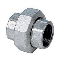 Американка чугунная DN 15-25 PN 16 оцинкованная прямая муфта-муфта купить в Санкт-Петербурге | "Проконсим"
