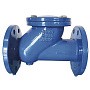 Клапан обратный шаровой DN 50 PN16 корпус-чугун, фланцевый до 80гр. GALA Тип.5109 купить в Санкт-Петербурге | "Проконсим"