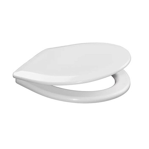 Сиденье для унитаза ORIO K-01 пластиковое овальное белое купить в Санкт-Петербурге | "Проконсим"