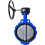 Затвор дисковый поворотный 32ч301р DN 300 PN 16 межфланцевый с диском из чугуна уплотнение-EPDM редуктор ЛМЗ Семенов купить в Санкт-Петербурге | "Проконсим"