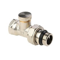 Клапан радиаторный настроечный DN 15 PN 10 прямой с уплотнением, под шестигранник MVI TR.113.04 купить в Санкт-Петербурге | "Проконсим"