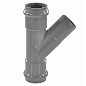 Тройник раструбный НПВХ SDR26 45гр DN 110-110 PN 10 Хемкор купить в Санкт-Петербурге | "Проконсим"