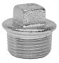 Заглушки чугунные DN 15-50 PN 16 оцинкованные штуцерные Fittex Plus купить в Санкт-Петербурге | "Проконсим"