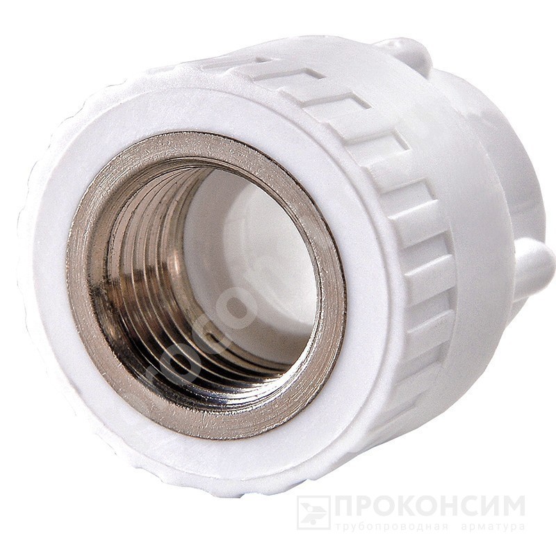 Цена по запросу.  . Муфта ПП 32-3/4'' PN 25 белая РВК 20411 (930659081) со склада Проконсим в Санкт-Петербурге