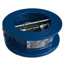 Клапаны обратные 2-створчатые DN 40-300 PN 16  чугунные створки межфланцевые Tecofi CB3448N купить в Санкт-Петербурге | "Проконсим"