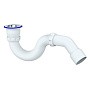 Сифон для поддона Unicorn G31, 40х50 отвод 45гр., 1 1/2'' х40 чаша из нержавеющей стали