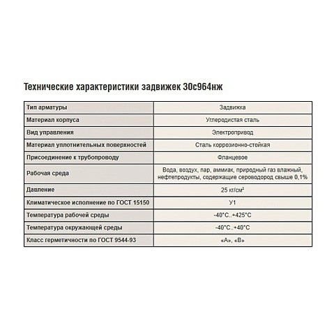 Задвижка стальная 30с964нж DN 80 PN 25 фланцевая под привод тип А, класс ''А'' L=280мм САЗ АВАНГАРД купить в Санкт-Петербурге | "Проконсим"