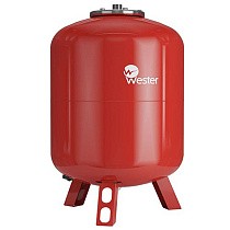 Баки расширительные для отопления DN 32 PN 10 вертикальные красные WESTER купить в Санкт-Петербурге | "Проконсим"