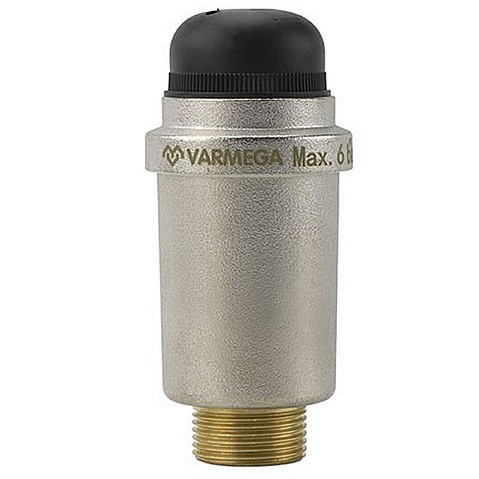Воздухоотводчик VARMEGA VM132 DN20 PN6 вертикальный выпуск НР-3/4'' автоматический купить в Санкт-Петербурге | "Проконсим"
