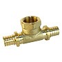 Тройник латунный для PEX труб 16-1/2''-16 PN 16 S-2,2мм под надвижную гильзу Valfex VF.432.AF купить в Санкт-Петербурге | "Проконсим"
