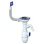 Сифон для мойки Unicorn В430V, без отвода, 3 1/2'' х40 с отводом для стиральной машины, прямоугольный перелив купить в Санкт-Петербурге | "Проконсим"