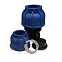 Муфта компрессионная переходная ПНД DN 32-20 PN 16 обжимной для ПЭ труб 20-40гр. Кудиновский трубный завод