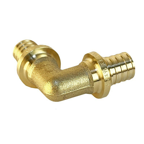 Угольники латунные для PEX труб DN 16-20 PN 16 под надвижную гильзу Valfex VF.451.AF купить в Санкт-Петербурге | "Проконсим"