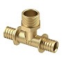 Тройники латунные для PEX труб DN 16-32 PN 16 под надвижную гильзу с наружной резьбой РосТурПласт купить в Санкт-Петербурге | "Проконсим"