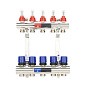 Коллекторная группа из латуни DN 25-5 вых. G-3/4'' евроконус, с расходомерами, без дренажного крана и воздухоотводчика VARMEGA VM15405 купить в Санкт-Петербурге | "Проконсим"