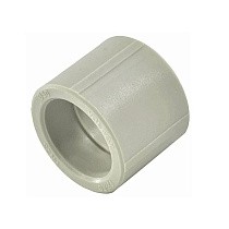 Муфты ПП DN 20-110 PN 25 соединительные серые Valfex купить в Санкт-Петербурге | "Проконсим"