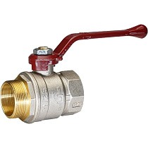 Краны латунные шаровые DN 15-50 PN 25-40 никелированные рычаг муфта-штуцер Temper 88 ГОСТ Р 59553 купить в Санкт-Петербурге | "Проконсим"
