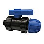 Кран шаровой компрессионный ПНД DN 20 PN 16 наружная резьба -1/2 обжимной для ПЭ труб 20-40гр. Кудиновский трубный завод