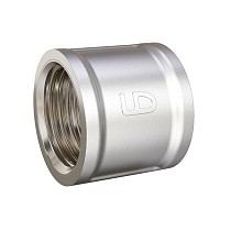 Муфты латунные DN 15-50 PN 40 никелированные муфта-муфта LD Pride купить в Санкт-Петербурге | "Проконсим"