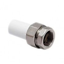 Муфты ПП трубные разъёмные DN 20-40 PN 25 с внутренней резьбой американка белые Valfex купить в Санкт-Петербурге | "Проконсим"