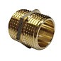 Ниппель латунный никелированный DN 20 PN 40 штуцер-штуцер  купить в Санкт-Петербурге | «Проконсим»