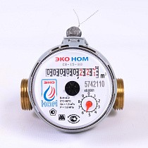 Счетчики горячей воды СВ DN 15 PN 16 до 90гр. муфтовые с обратным клапаном без МК ЭКО НОМ купить в Санкт-Петербурге | "Проконсим"