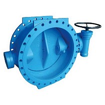 Затворы поворотные дисковые DN 100-600 PN 16 фланцевые с чугунным диском с редуктором FAF 3800 купить в Санкт-Петербурге | "Проконсим"