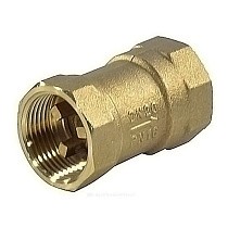 Клапаны обратные пружинные DN 15-100 PN 16 латунные муфтовые пластиковый шток купить в Санкт-Петербурге | "Проконсим"