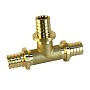 Тройник латунный для PEX труб 16-16-16 PN 16 S-2,2мм под надвижную гильзу Valfex VF.431.AF купить в Санкт-Петербурге | "Проконсим"