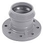 Патрубок раструбный НПВХ SDR26 DN 400 с фланцем DN 400 PN 10 Хемкор купить в Санкт-Петербурге | "Проконсим"