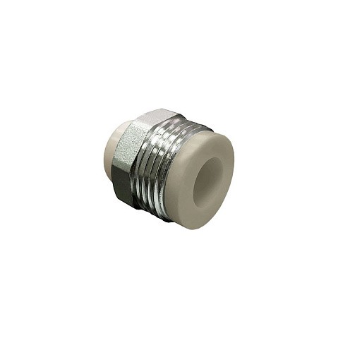 Штуцер 20 PN 25 G-3/4'' НР серый VALFEX купить в Санкт-Петербурге | "Проконсим"