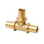 Тройник латунный для PEX-PEX труб 32-32-32 PN 16 под надвижную гильзу MVI SF.440.07