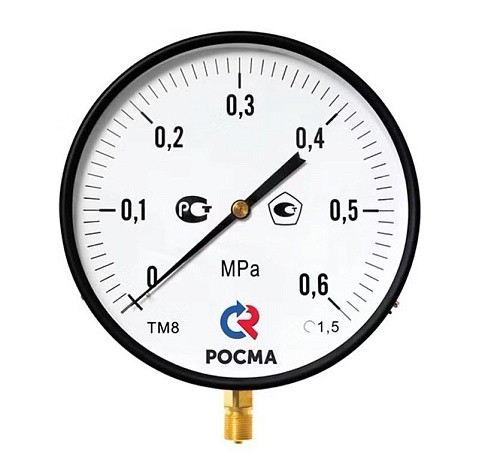 Манометры ТМ-810Р.00 котловый 250мм M20x1,5 радиальные РСМ купить в Санкт-Петербурге | "Проконсим" Манометры ТМ-810Р.00 котловый 250мм M20x1,5 радиальные РСМ купить в Санкт-Петербурге | "Проконсим"