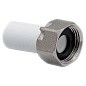Штуцер для водосчетчика ПП 32-1 1/4'' PN 25 с накидной гайкой белый РТП 10855 купить в Санкт-Петербурге | "Проконсим"