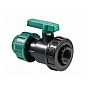 Кран шаровый ПЭ компрессионный комбинированный ВР DN 20-1/2'' PN 10