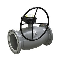 Краны стальные шаровые регулирующие DN 125-300 PN 25 цельносварные фланцевые с редуктором LD Energy Regula купить в Санкт-Петербурге | "Проконсим"
