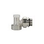 Клапан радиаторный VARMEGA VM10213 DN20 PN10 угловой настроечный G-3/4'' с уплотнением муфта-штуцер