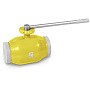 Кран стальной шаровый DN 125 PN 25 360мм полнопроходной приварной газовый+ISO Temper